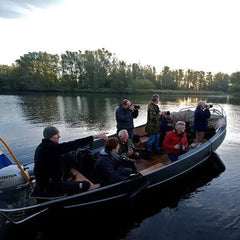 Fotoworkshop per boot in de Biesbosch